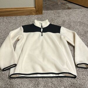 Zyia Cream Fleece 1/4 Zip Large